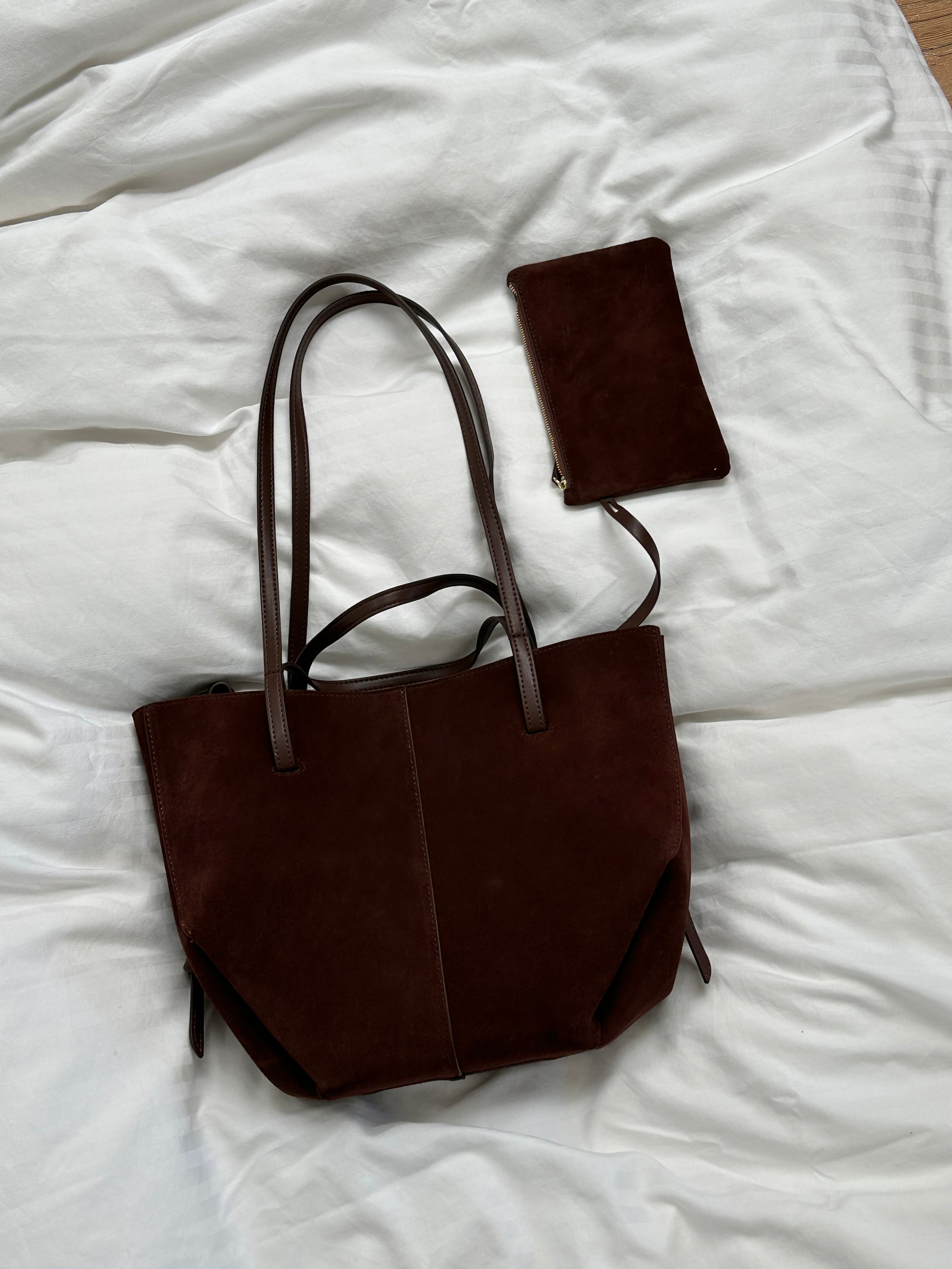 Suede Accordion Bag – thethingsbetween