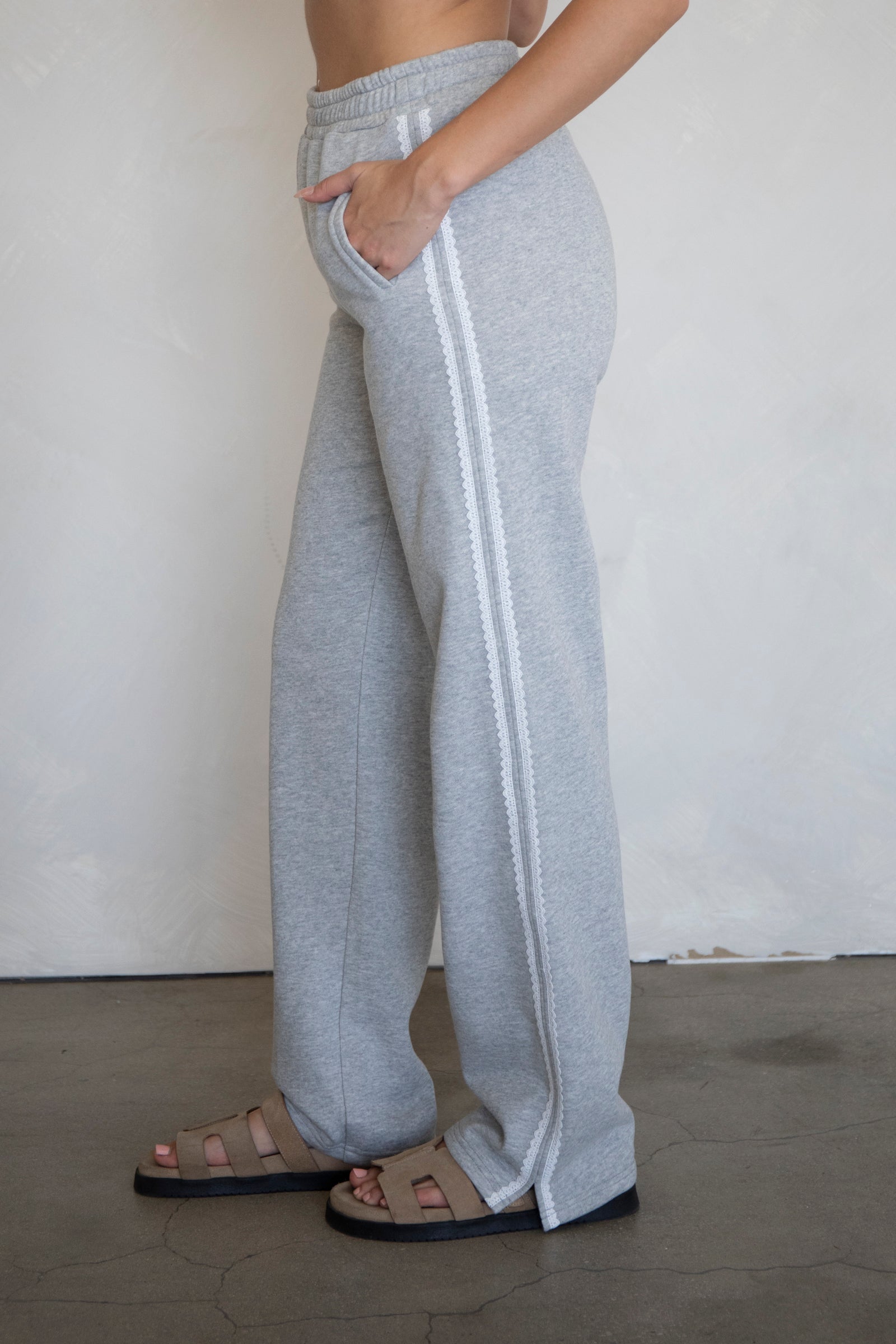 Lacy Track Pants – thethingsbetween