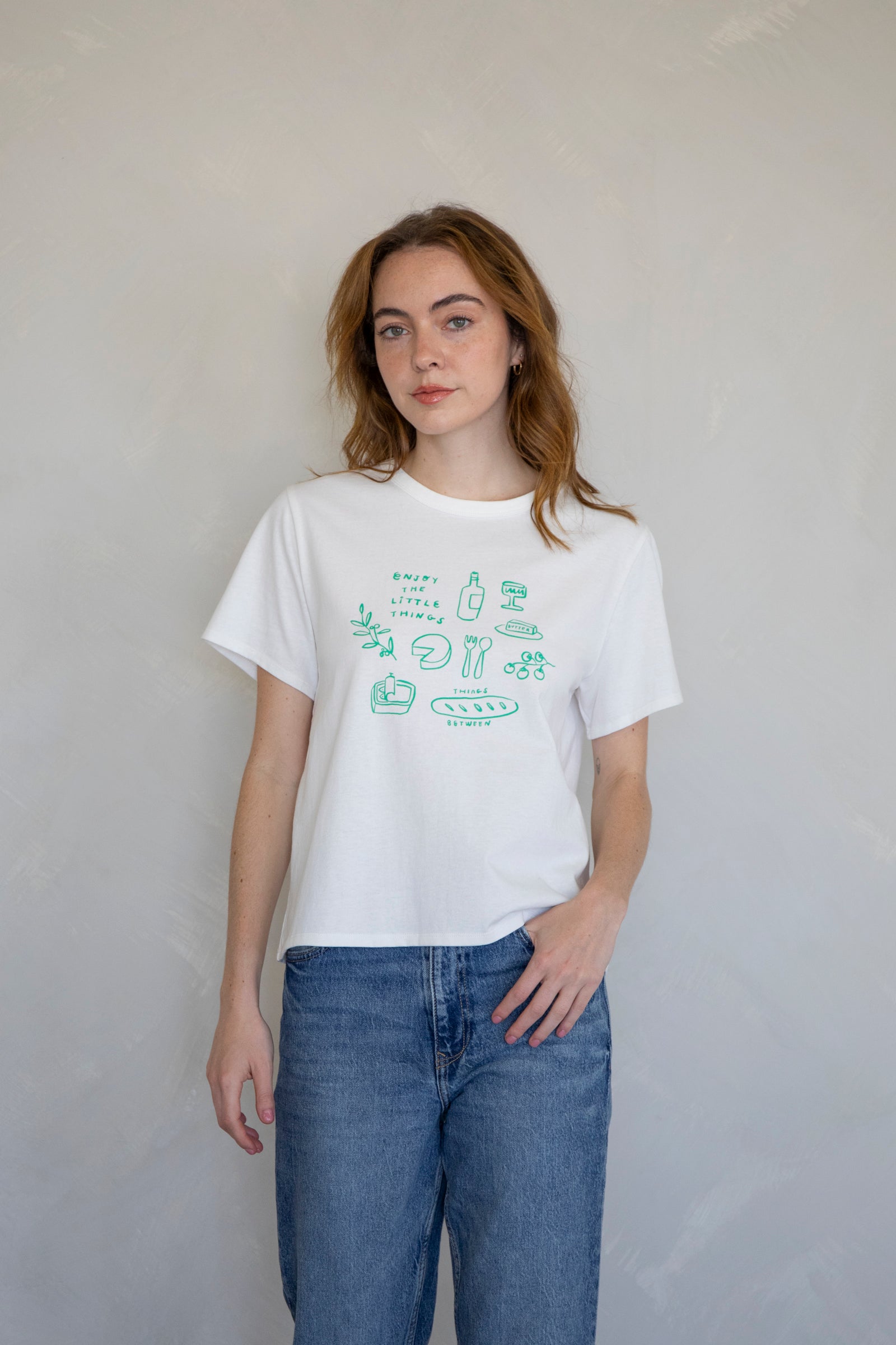 売れ筋商品|||イーブン アンド オド Tシャツ レディース トップス MANDALA ENJOY THE LITTLE THINGS TEE - Print T-shirt - white TBT13508_IVORY_FRONT.2.jpg?v=