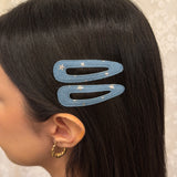 Star Denim Hair Clip
