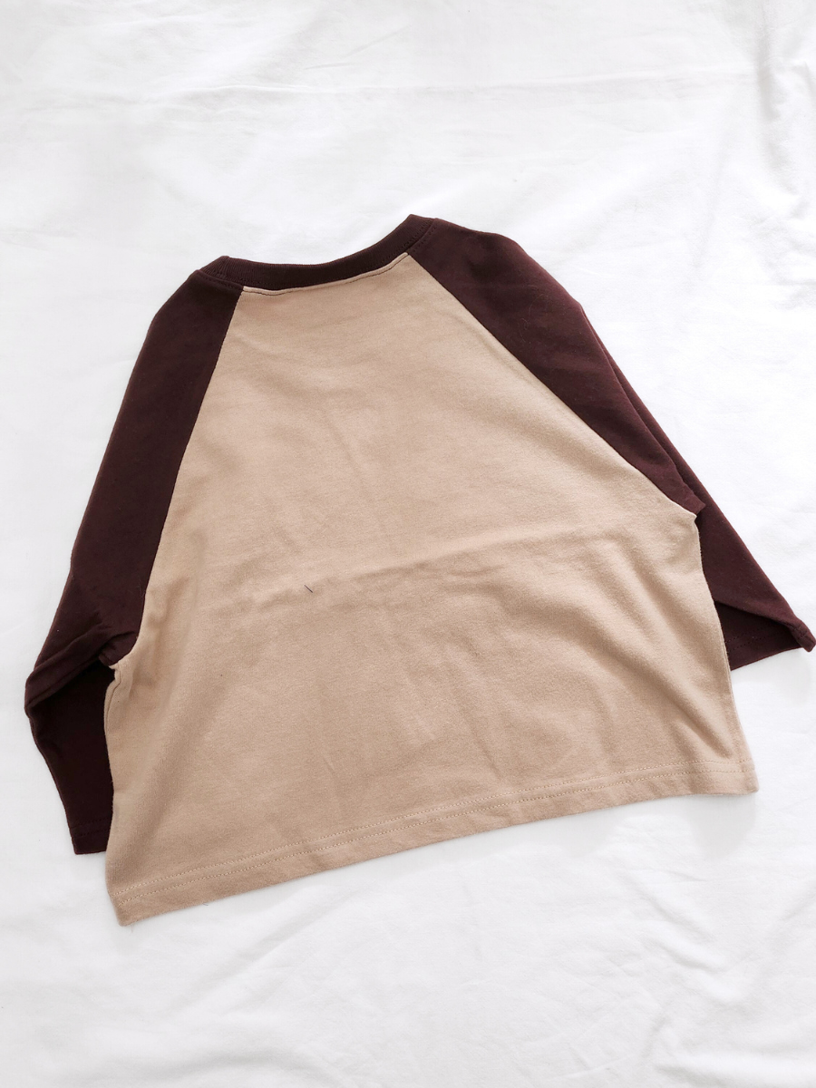 Neutral Raglan Tee