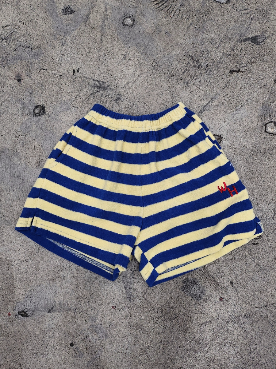 Striped Terry Shorts