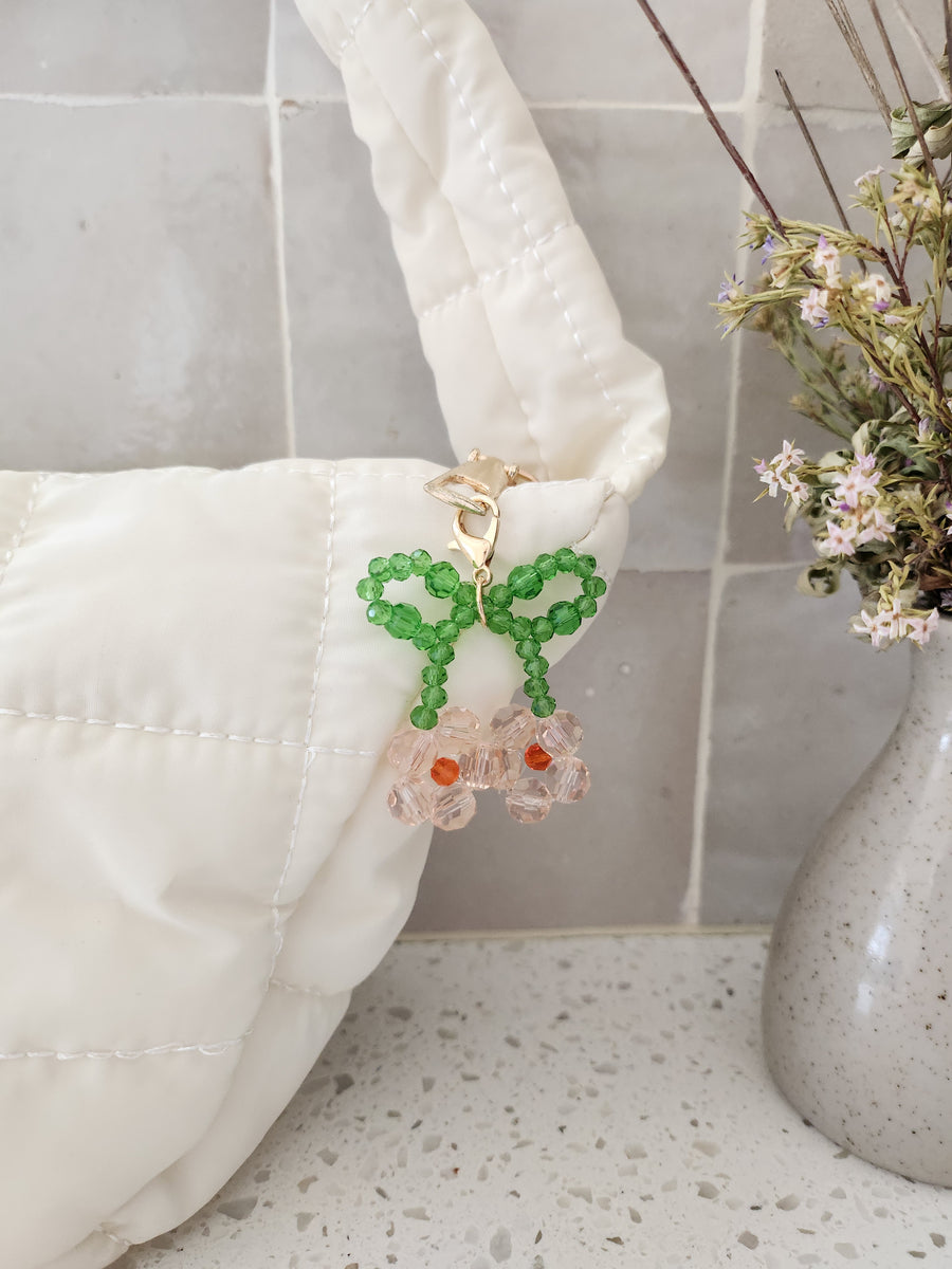 Flower Bag Charm