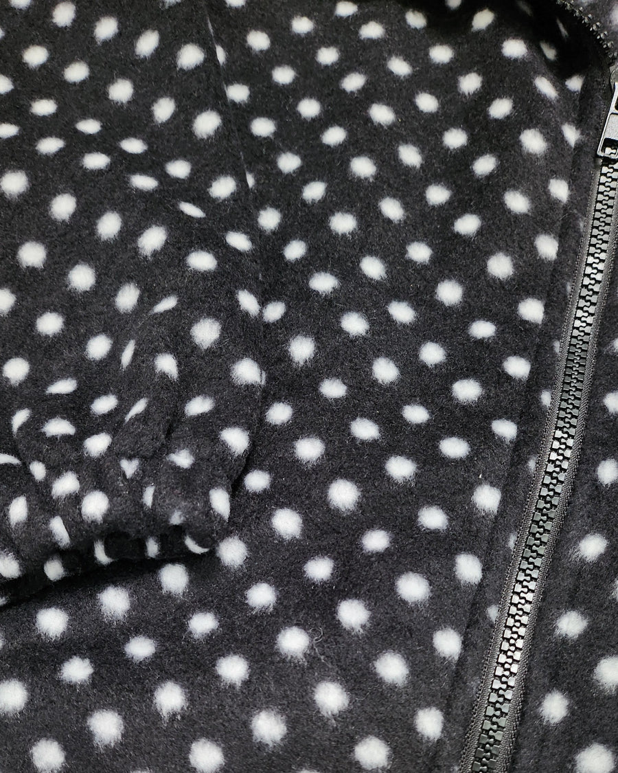 Polka Dot Fleece Jacket
