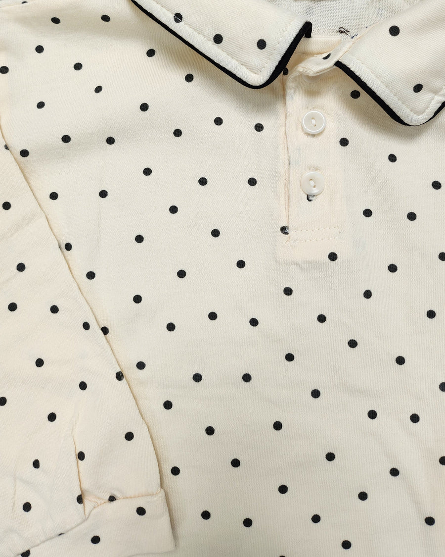 Polka Dot Polo