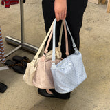 Polka Dot Nylon Sling Bag