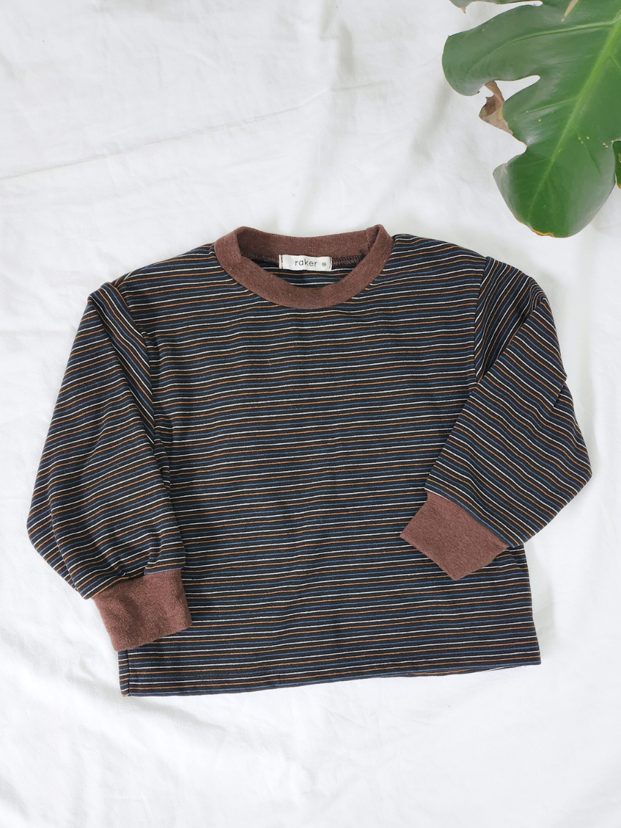 Black Striped Tee