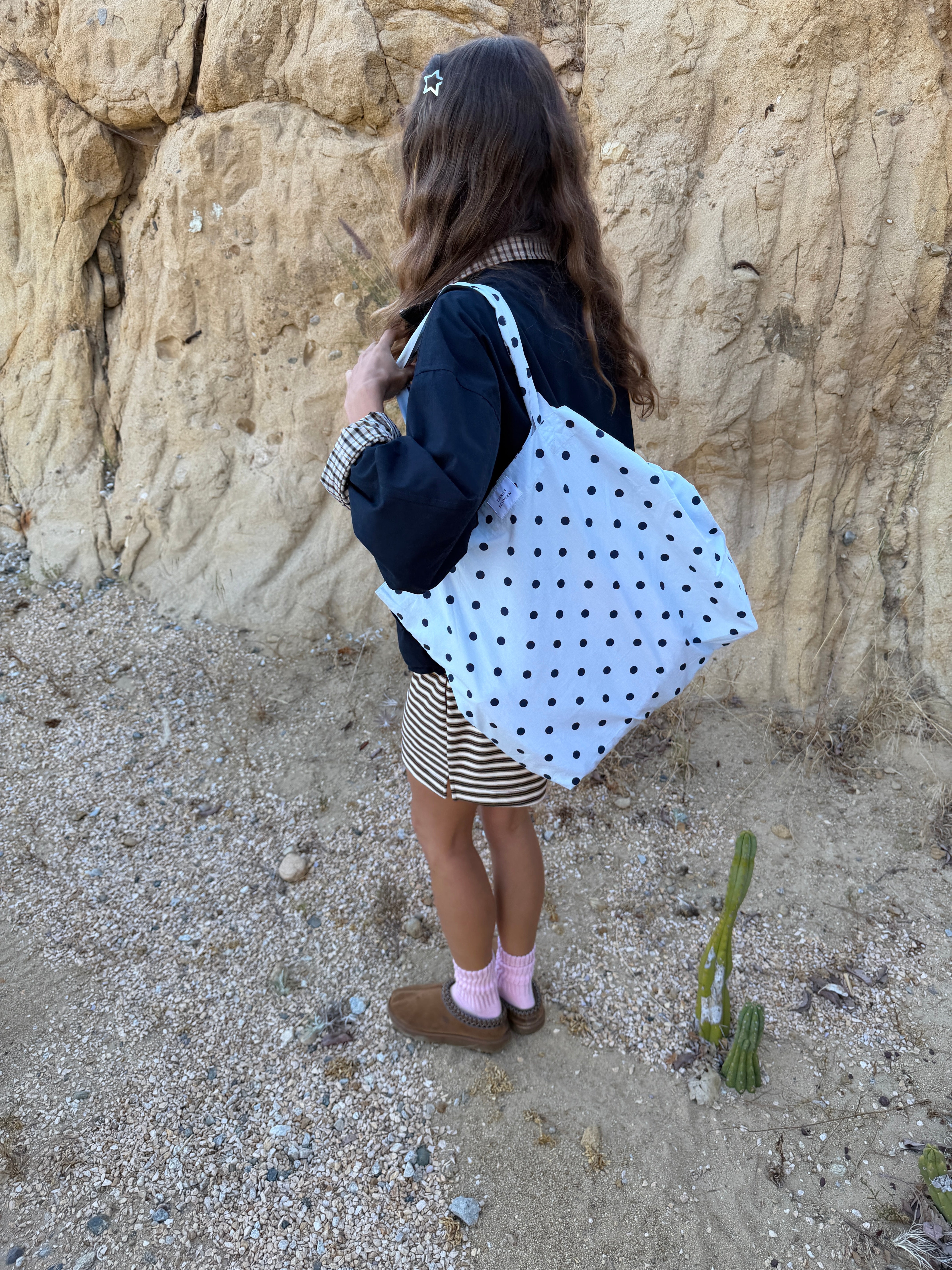 Polka Dot Tote Bag