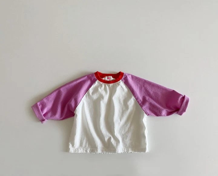 Colorful Raglan Tee