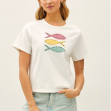 Patchwork Fish Tee