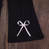 Ribbon Flare Pants