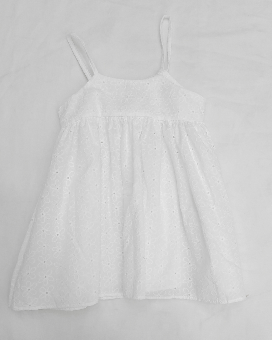 Floral Eyelet Dress