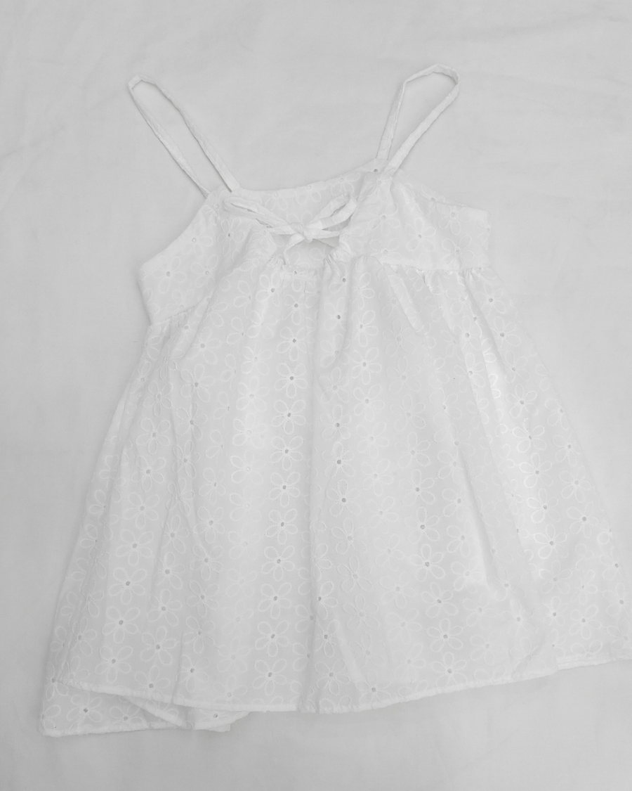 Floral Eyelet Dress