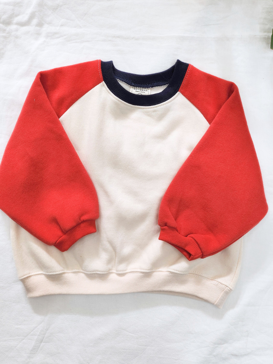 Raglan Fleece Sweatshirt