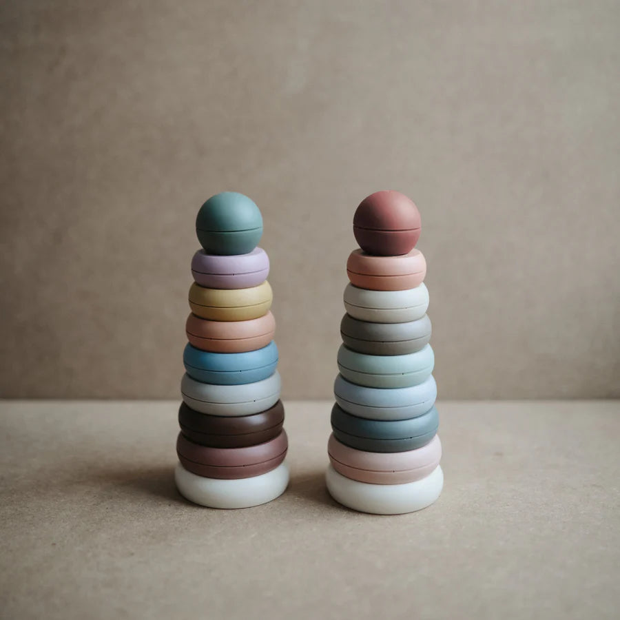 Mushie: Stacking Rings Toy