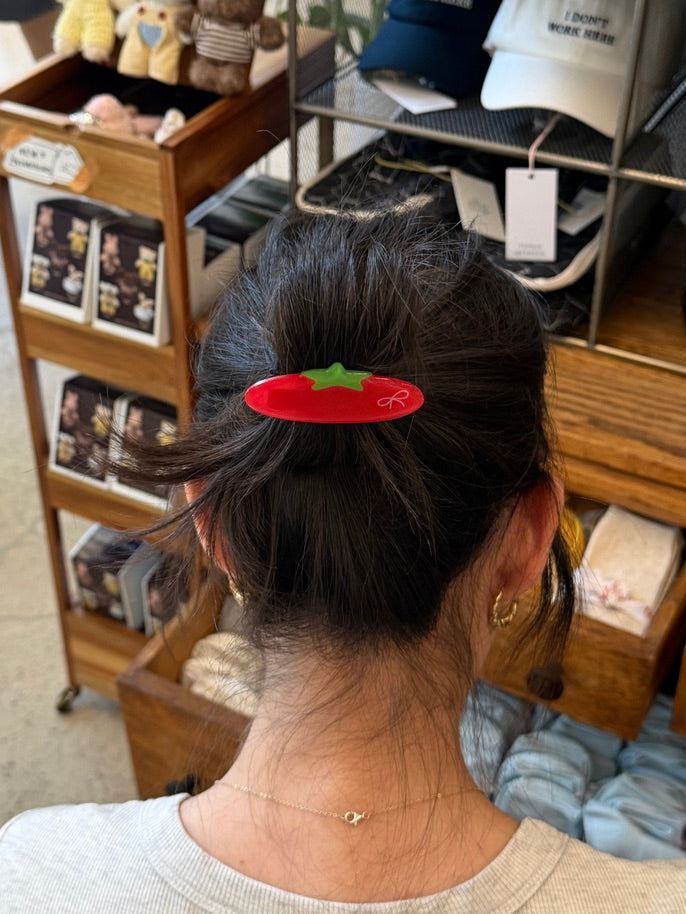 Tomato Hair Clip