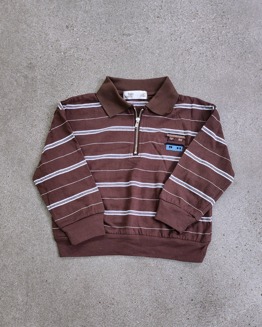 Chocolate Quarter-Zip