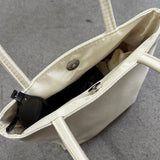 Polka Dot Satin Shoulder Bag