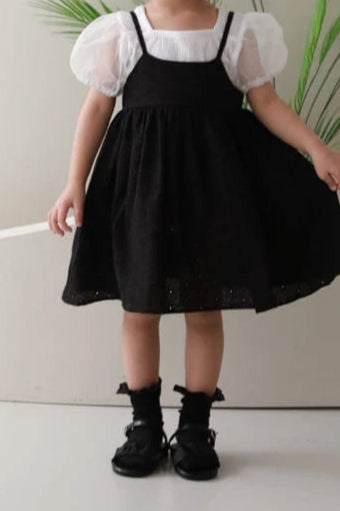 Floral Eyelet Dress