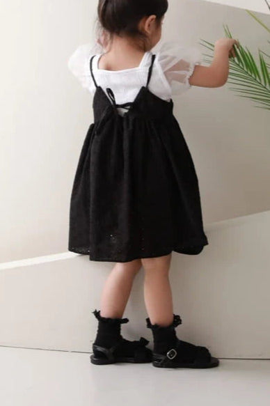 Floral Eyelet Dress