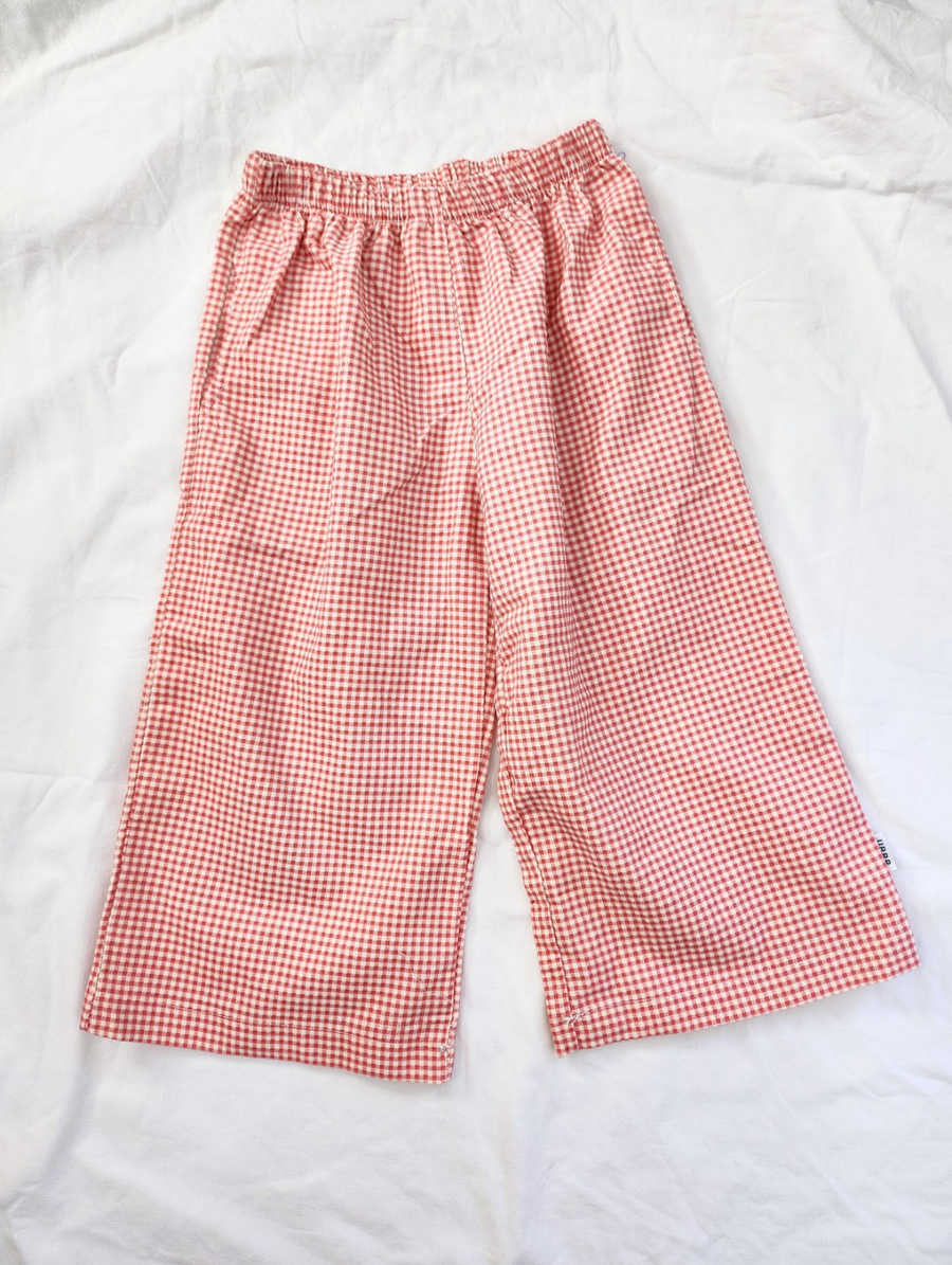 Soft Gingham Pants