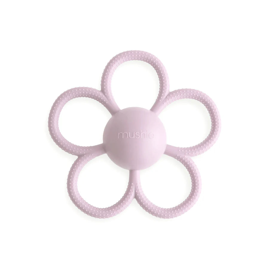 Mushie: Daisy Rattle Teether