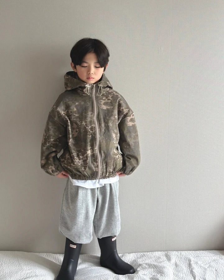 Camo Jacket with Hood