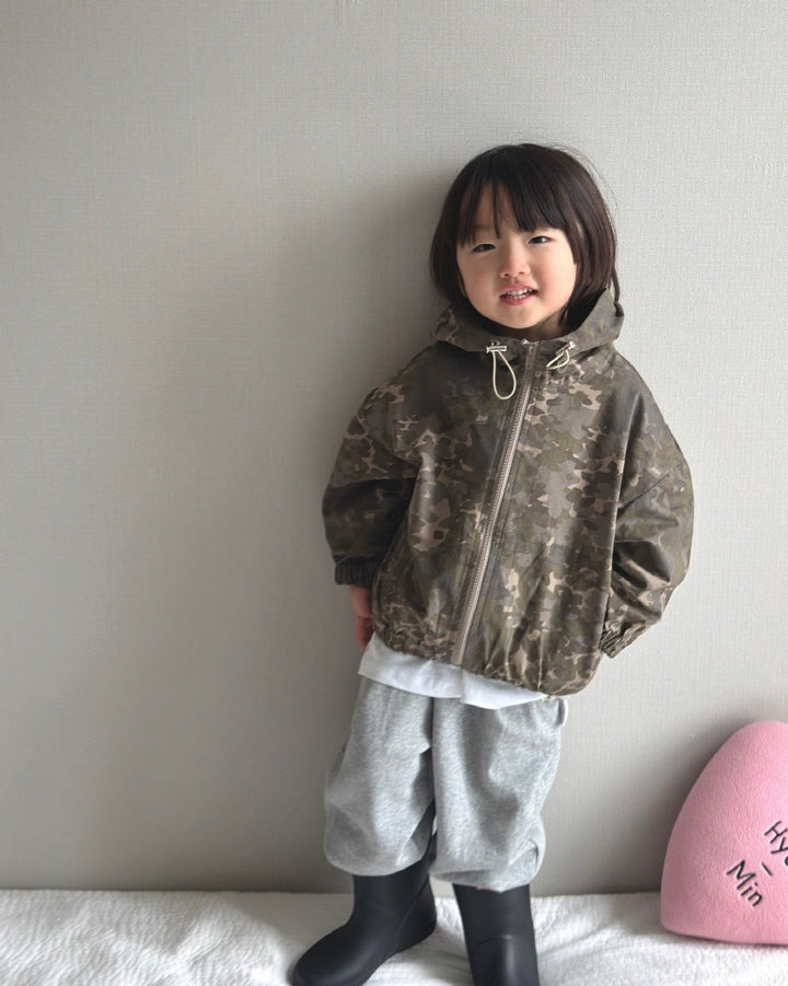 Camo Jacket with Hood