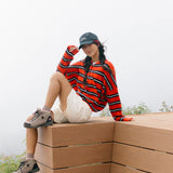 Varsity Striped Piper Cardigan