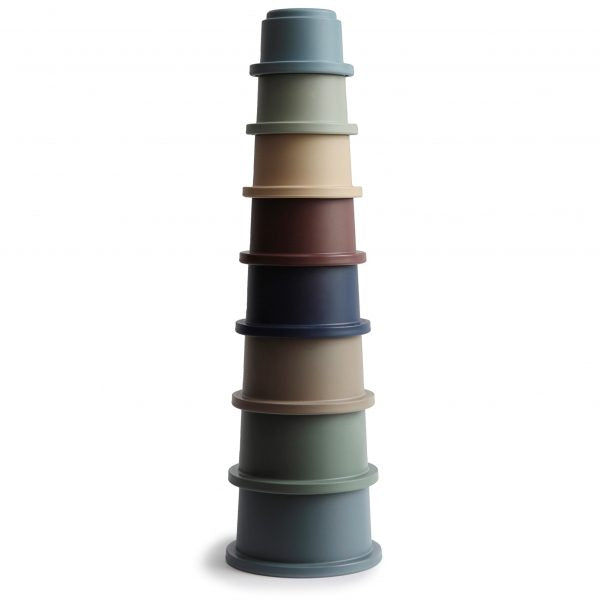 Mushie: Stacking Cups Toy