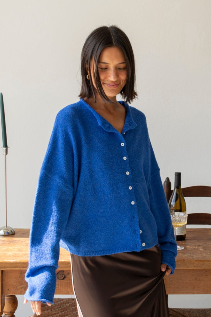 Blue Piper Cardigan