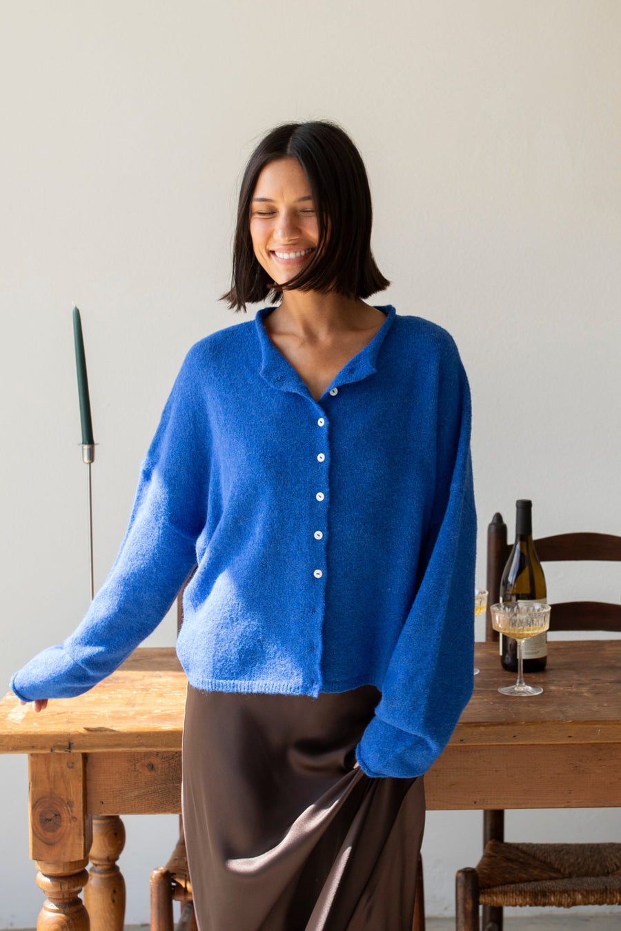 Blue Piper Cardigan