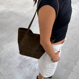 Leather Bucket Bag