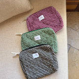 Quilted Makeup Pouch