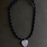 Mantle Jewellery Puffy Heart Cord Necklace
