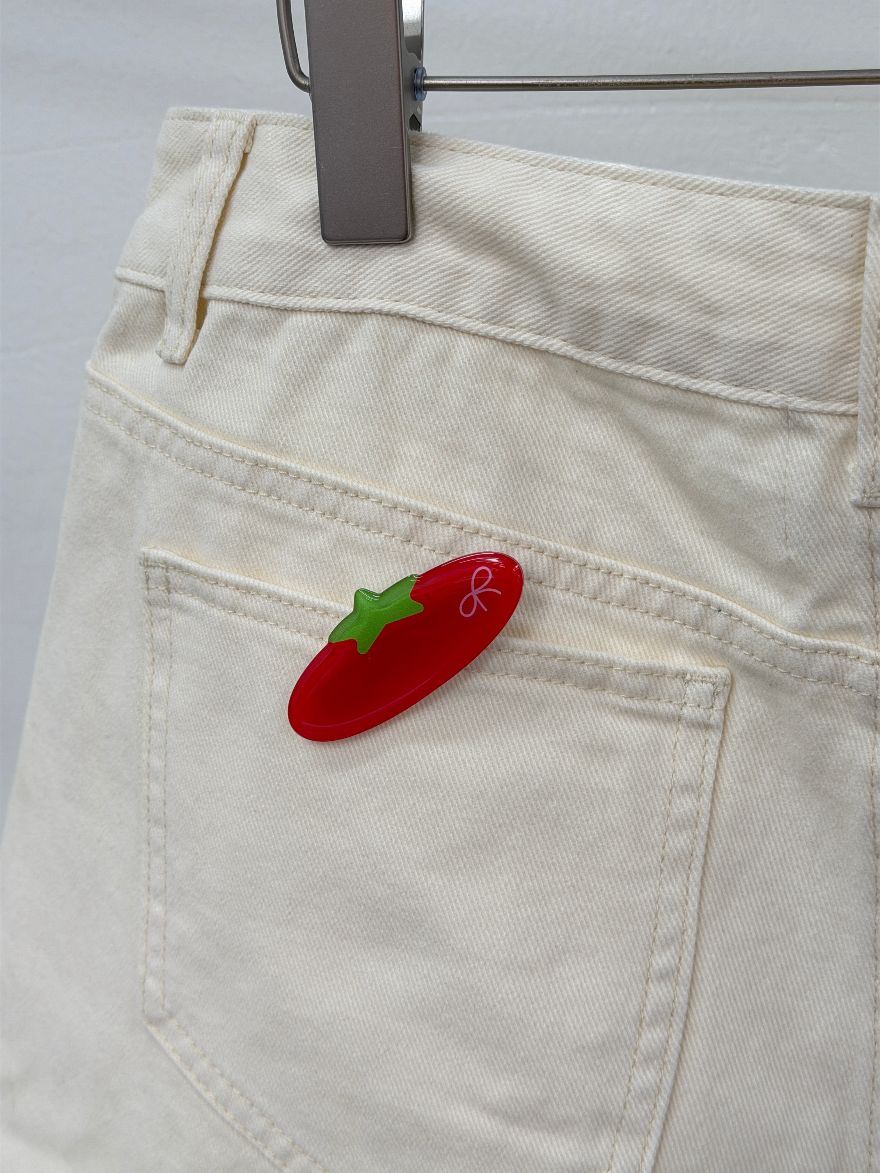 Tomato Hair Clip