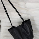 Leather Bucket Bag