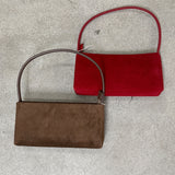 Mini Suede Hand Bag