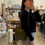 Structured Bucket Bag