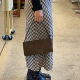 Mini Suede Hand Bag