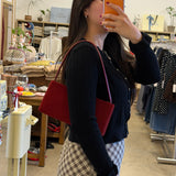 Mini Suede Hand Bag