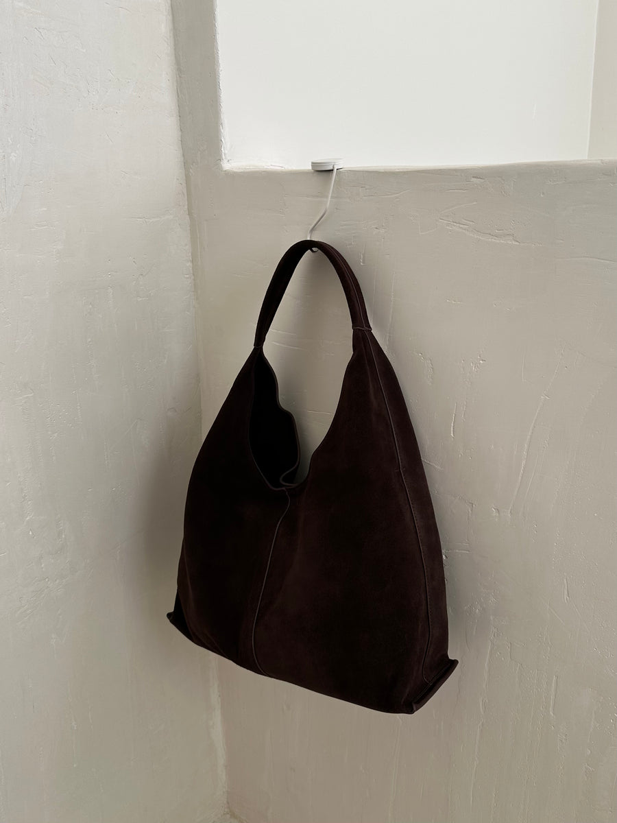 Suede Hobo Bag