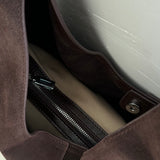 Suede Hobo Bag