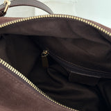 Suede Duffel Bag