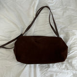 Suede Duffel Bag