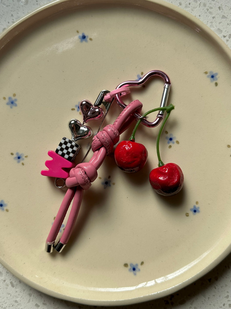 Cherry Keychain