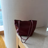 Leather Bucket Bag