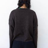 Chocolate Piper Cardigan