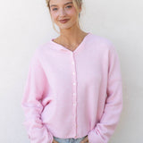 Baby Pink Piper Cardigan