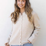 Natural Piper Cardigan